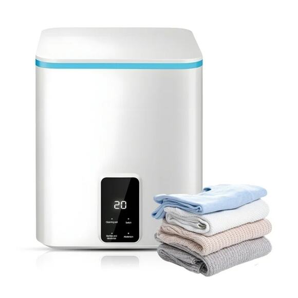 Mini Washing Machine - 3.8L Capacity, Ozone & Blue Light Sterilization by BUMAI - Picture 1 of 5